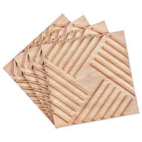 3D Wall Panels, 12-Pack 19.7 x 19.7 in PVC Modern Art Minimalist Salt Tiles, 32 Sq.Ft Coverage Accent Wall Panel, Interior Home Decor for Ceiling