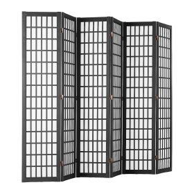 Room Divider, 6 Panel Japanese Room Divider, Folding Privacy Screen Indoor, Portable Partition Dividers and Decoration Screens, for Room Separati