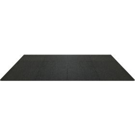 EVA Interlocking Foam Floor Mats, 0.56 in Thickened 12 Pcs Puzzle Rubber Tiles, 24 x 24 in Exercise Floor Mat for Workout & Fitness